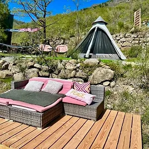 Tipi Sous Les Etoiles Option Et Service Sur Place Petit Dejeuner Et Diner Tente de luxe